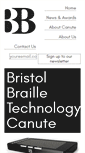 Mobile Screenshot of bristolbraille.co.uk